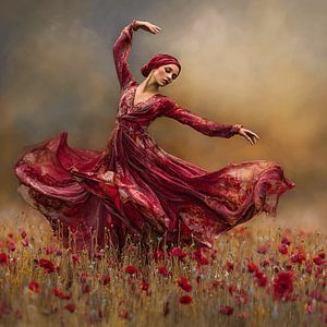 Where the poppies listen – the dancer who writes her own story