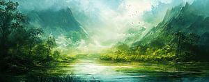 Grüne Berge