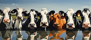 Koeien Koeien Koeien van ARTEO Schilderijen