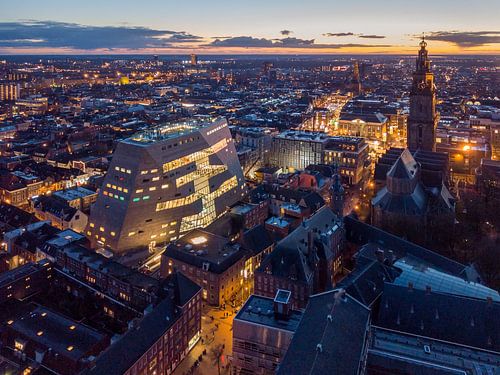 Forum Groningen at Night