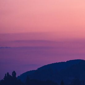 Lever de soleil violet sur Gerrit Anema