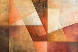 Abstracte lijnkunst van Poster Art Shop