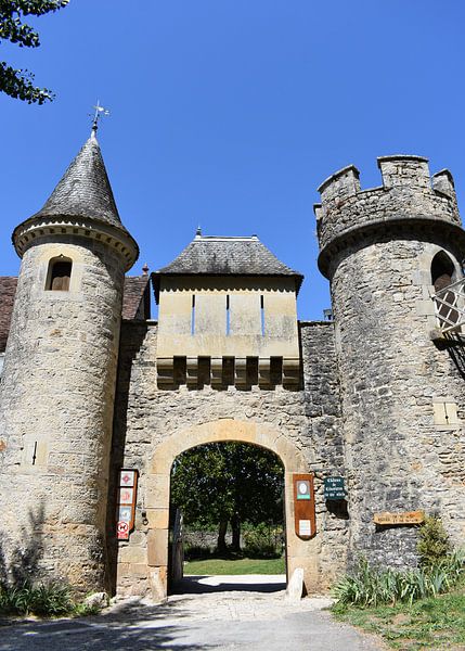 Kasteel uit de middeleeuwen in Frankrijk par Gonnie van Hove