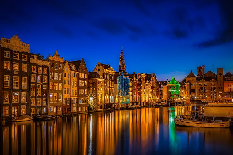 Damrak Amsterdam by Robbert Ladan