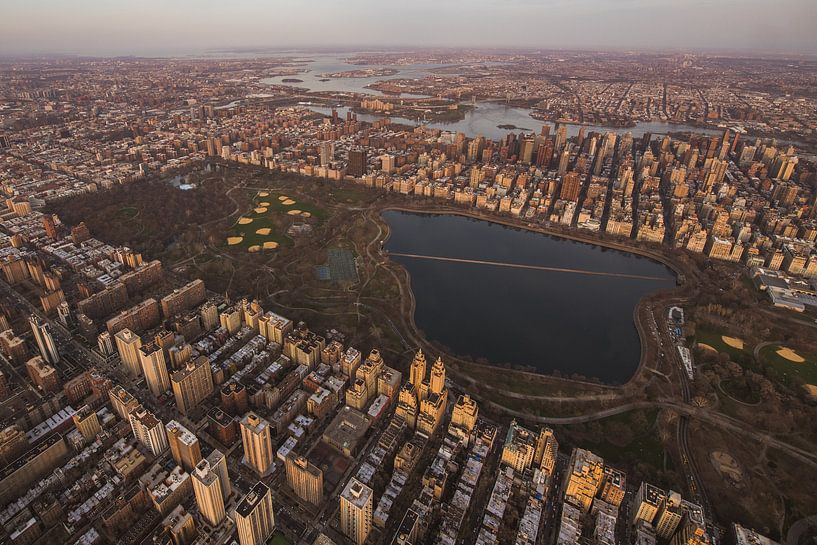 Central Park von oben von Thomas Bartelds
