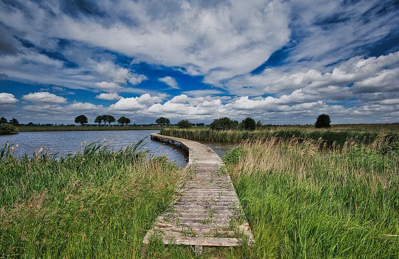The Wogmeer from the boardwalk by peterheinspictures