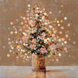 Cheerful and colourful Christmas tree by Lauri Creates