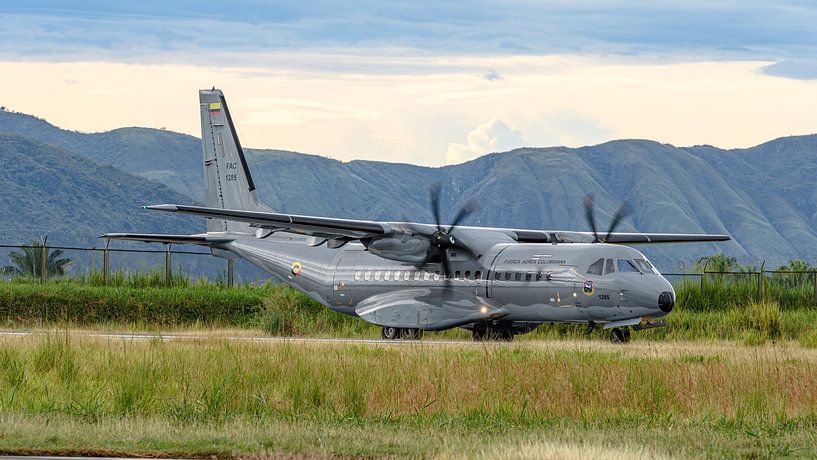 Fuerza Aerea Colombiana CASA C-295M. by Jaap van den Berg