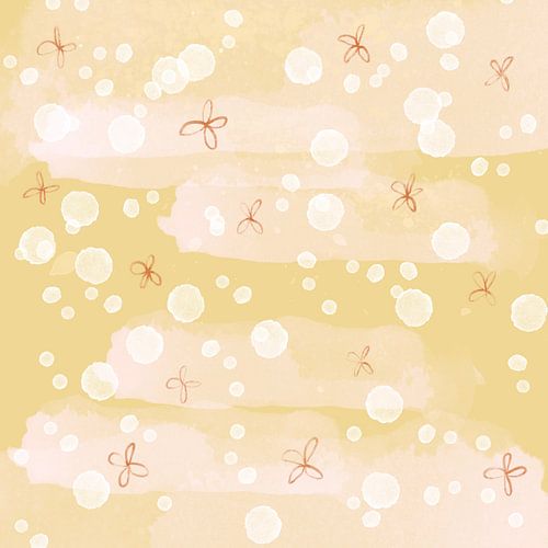 Dots and flowers