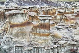 Bisti badlands,chocolate hoodoos,New Mexico, USA by Frank Fichtmüller
