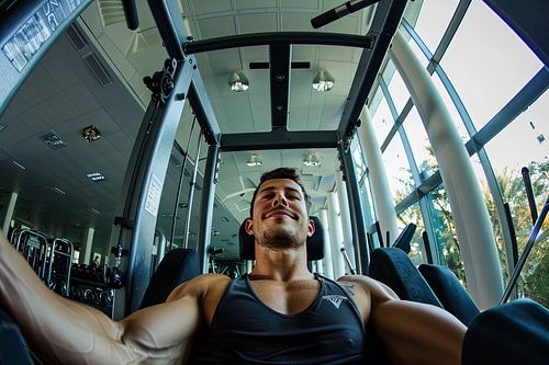 fitnessen in de sportschool