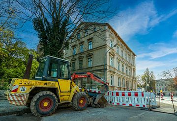 Onderweg in Zeitz , Sachen-Anhalt van Johnny Flash