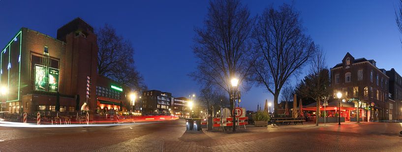 Het Ledig Erf in Utrecht in het donker! van Arthur Puls Photography