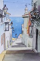 Seaside Aquarelle