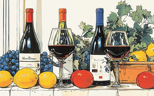 Red Wine and Lemons | Wine Vibes