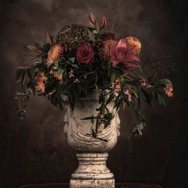 Nature morte avec des fleurs sur Kenneth Stamp