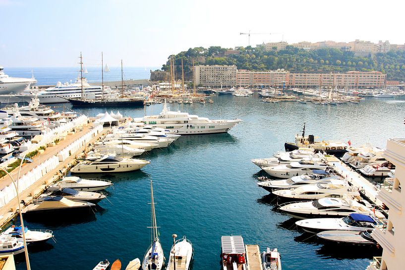 Port de Fontvieille van Louise Poortvliet