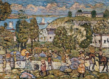 Maurice Prendergast-Landschap bij Nahant
