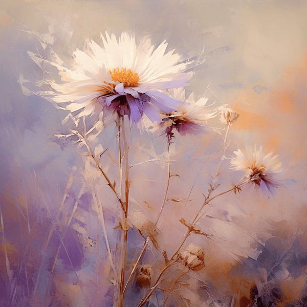 Floral Whispers: A Tranquil Symphony of Colour by Karina Brouwer