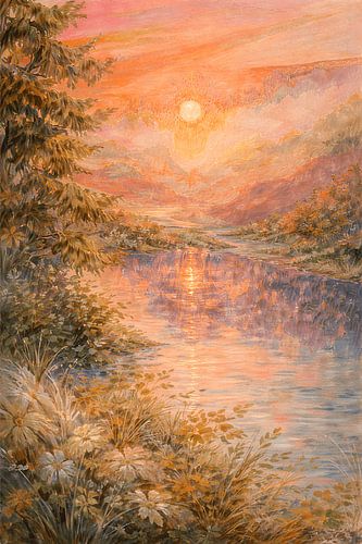 Tangerine Glow River