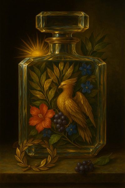 Stillleben Der mythische Phönix von Moonheart Artworks