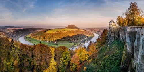 Elbschleife dans la Suisse saxonne.