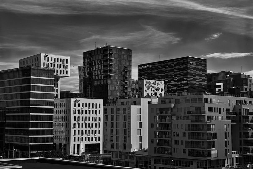 Skyline Oslo von Mirjam Van Houten