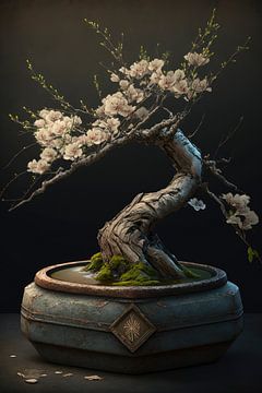 Bonsai-Baum von Digitale Schilderijen