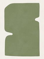 Géométrie en couleur verte 1