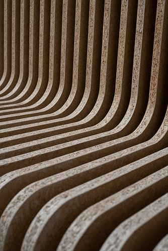 Lijnenspel. Op-art. 2 van Alie Ekkelenkamp