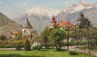Peder Monsted, Merano, Castle Shop, 1913 by Atelier Liesjes thumbnail