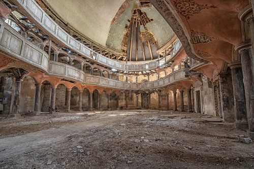 Verlaten kerk in Polen