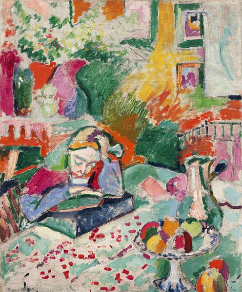 Henri Matisse. Reading girl by 1000 Schilderijen