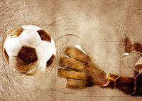 Football player sport art #football #soccer