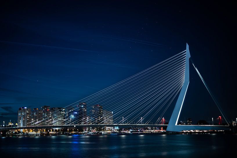 Rotterdam bei Nacht von Jaimy van Asperen