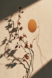 Silhouette « Japandi » au soleil