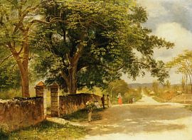 Albert Bierstadt,Straße in Nassau
