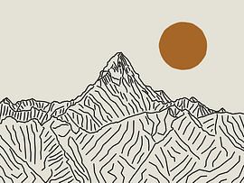 Mount Everest, Himalayas: the highest peak in the world by Daring Dutch Designers