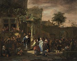 Jan Steen. Le mariage au village