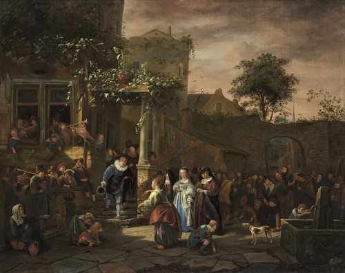 Jan Steen. De dorpsbruiloft