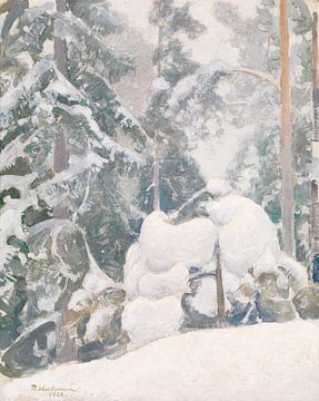 Pekka Halonen~Winter landschap
