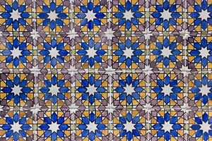 Tuiles portugaises, Azulejos sur Michèle Huge