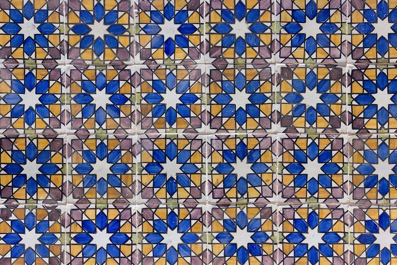Tuiles portugaises, Azulejos par Michèle Huge