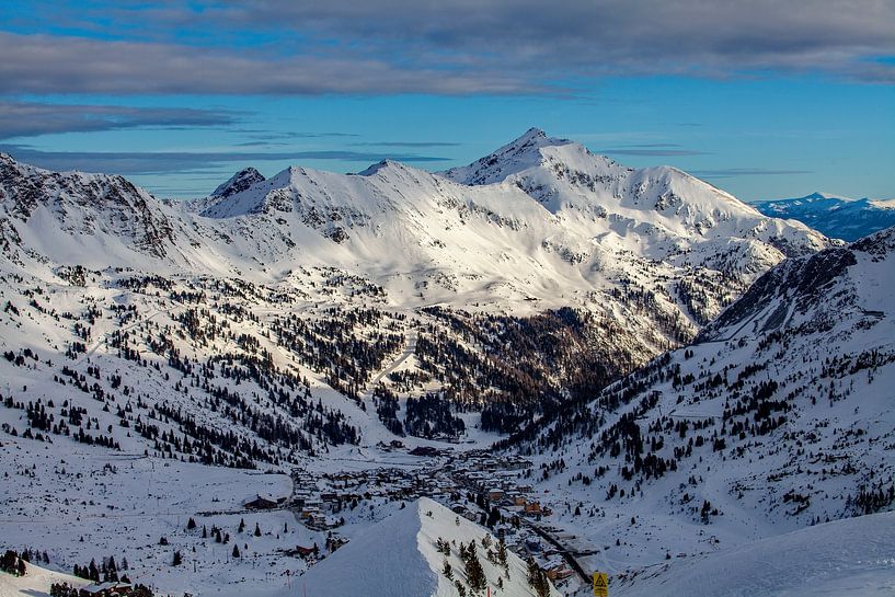 Das winterliche Obertauern von Christa Kramer
