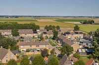 Sexbierum und Umgebung vom Turm der Sixtuskirche aus