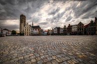 Mechelen by night van Jim De Sitter thumbnail