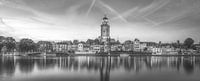 Deventer Skyline ( zwart wit )