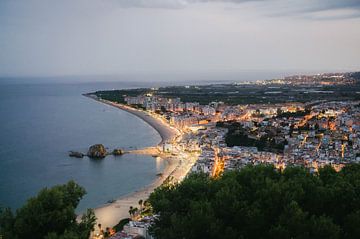 Skyline Blanes, Costa Brava, Spain van Sharon Ribas Gallardo