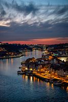 Porto in the evening