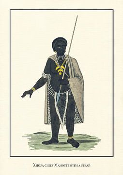 Xhosa-Häuptling Mahotti von Walljar